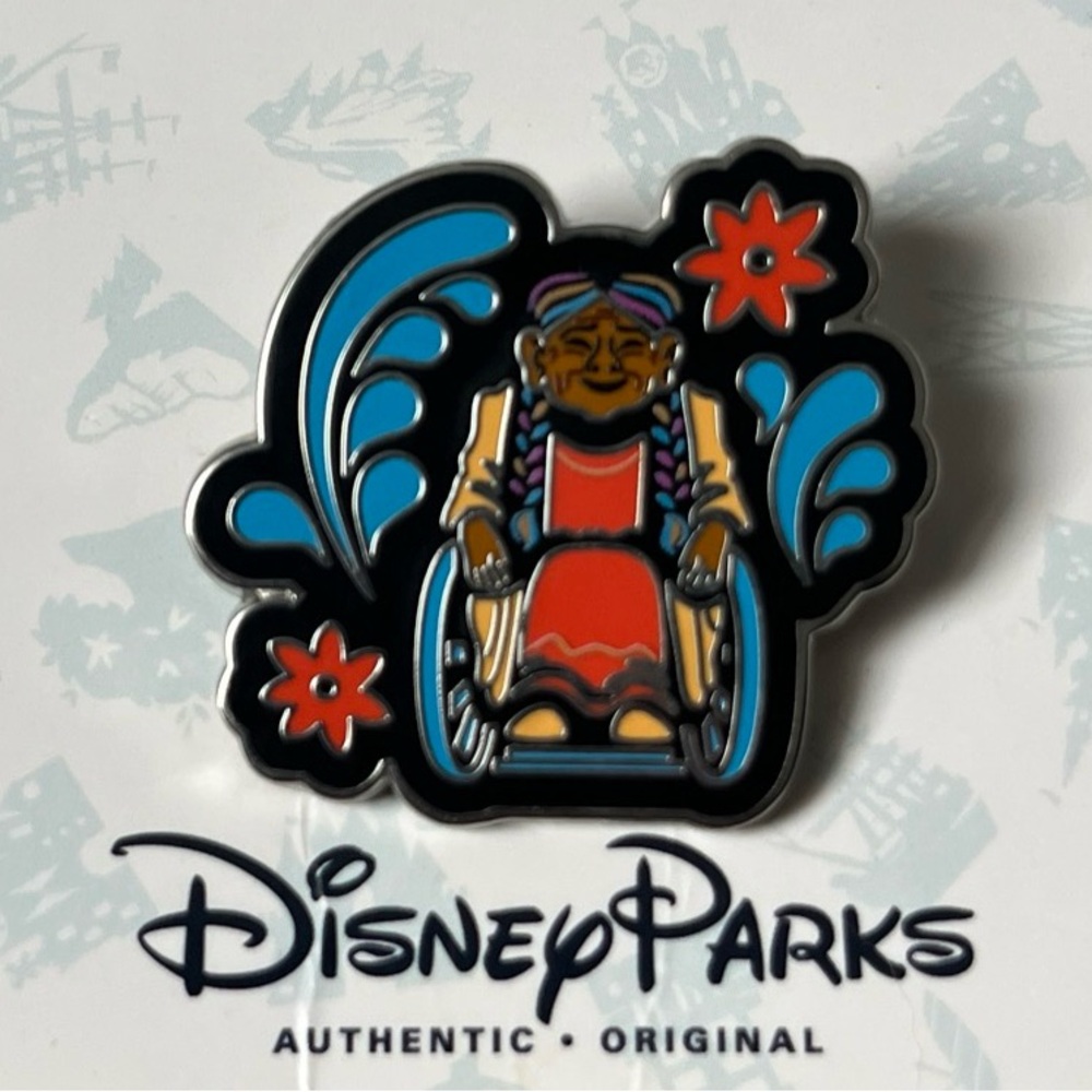 Disney Parks Pixar Coco Abuelita Wheelchair Pin